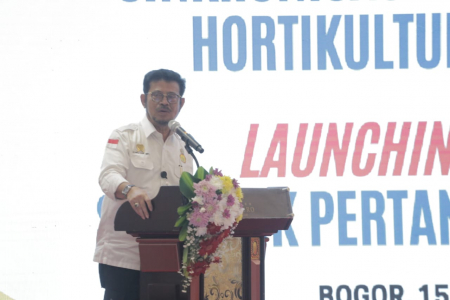 Menteri Pertanian Luncurkan Satu Data Statistik Pertanian Hortikultura