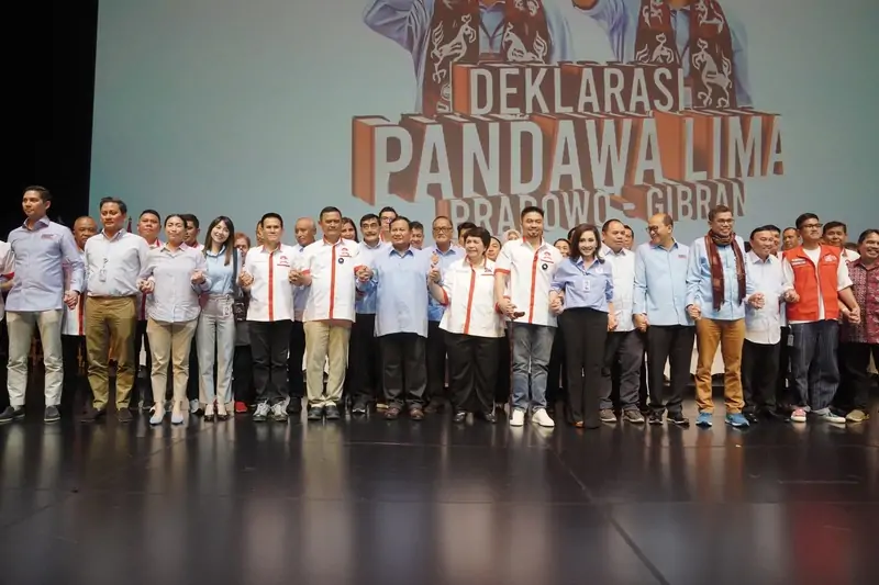Dukungan Penuh Pandawa Lima untuk Prabowo-Gibran di Pilpres 2024