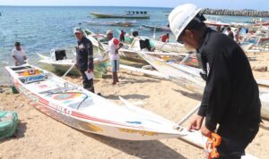 3. Proses pengukuran kapal