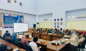 Launching Program Digital Shores Penguatan Informasi Masyarakat Pesisir Secara Partisipatif di Kantor DKP Sulsel