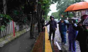 Bupati Gowa Cek Langsung Titik Genangan Air Rawan Banjir di Somba Opu