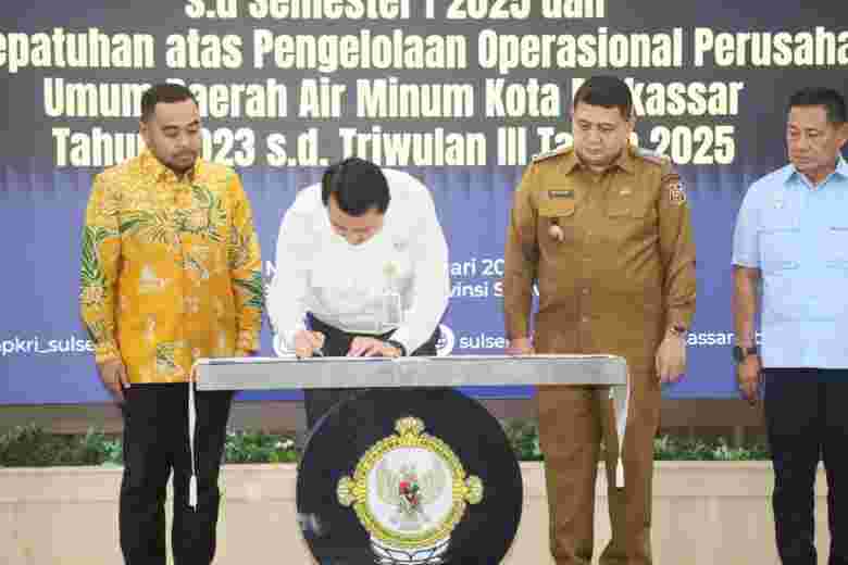 Appi Terima LHP BPK, Pemkot Makassar Komitmen Tuntaskan Rekomendasi Aset dan PDAM