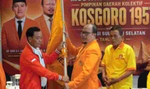 Haris Yasin Limpo Kembali Pimpin Kosgoro 1957 Sulsel Periode 2026-2031