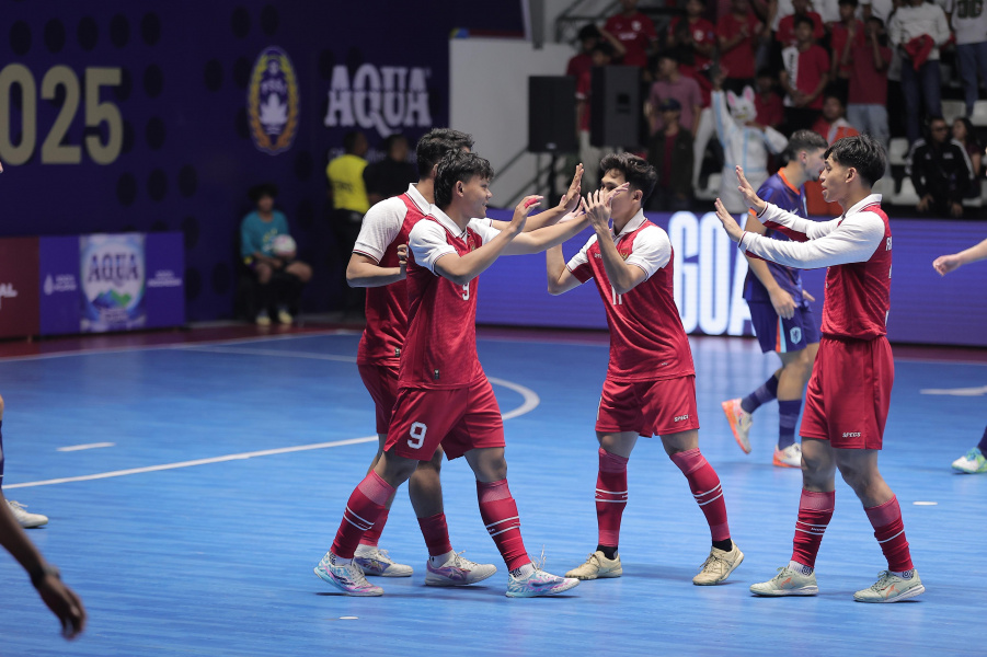 Indonesia Menang atas Belanda 5-1 di Aqua Futsal Four Nations Cup 2025